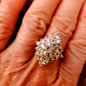 3/$30 or 2/$25 Vintage Rhinestone Dinner Ring